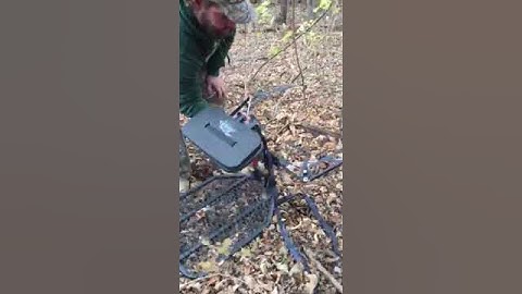 The safest way to hang a deer stand
