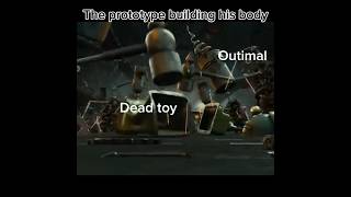 The prototype building his body be like😁| Poppy playtime chapter 5 edit | #poppyplaytimechapter5