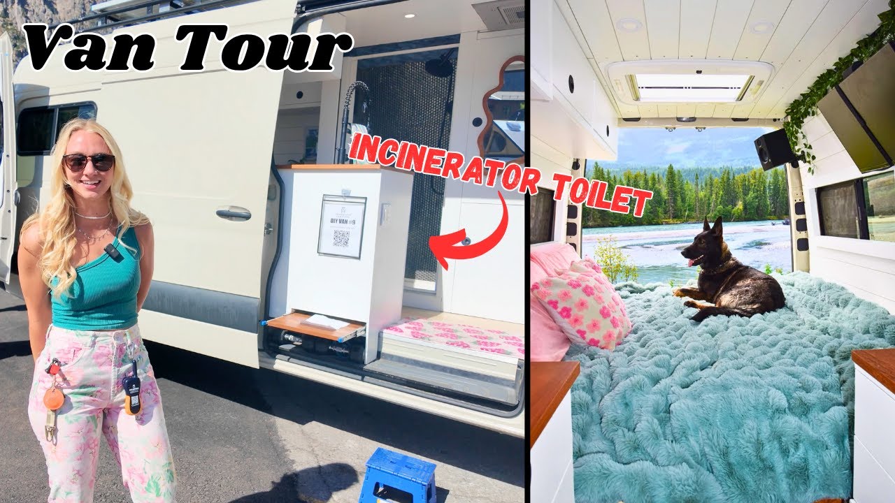 Женщина построила фургон своей мечты, чтобы жить в нем и путешествовать постоянно — очень вдохнов...