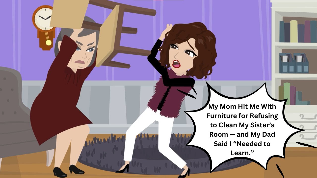 My Mom Hit Me With Furniture for Refusing to Clean My Sister’s Room — and My Dad Said I “Needed...