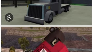 GTA SC flatbed stunts with cheat device remastered 3