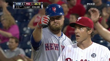 NYM@PHI: Duda puts the Mets on top in the 11th