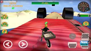 Motocross Beach Game Bike Stunt Racing / Racing Motor Simulation / Android Gameplay Video #2 screenshot 2