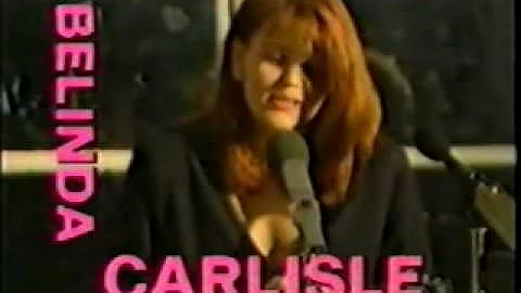 Belinda Carlisle talking about meeting Morgan Mason