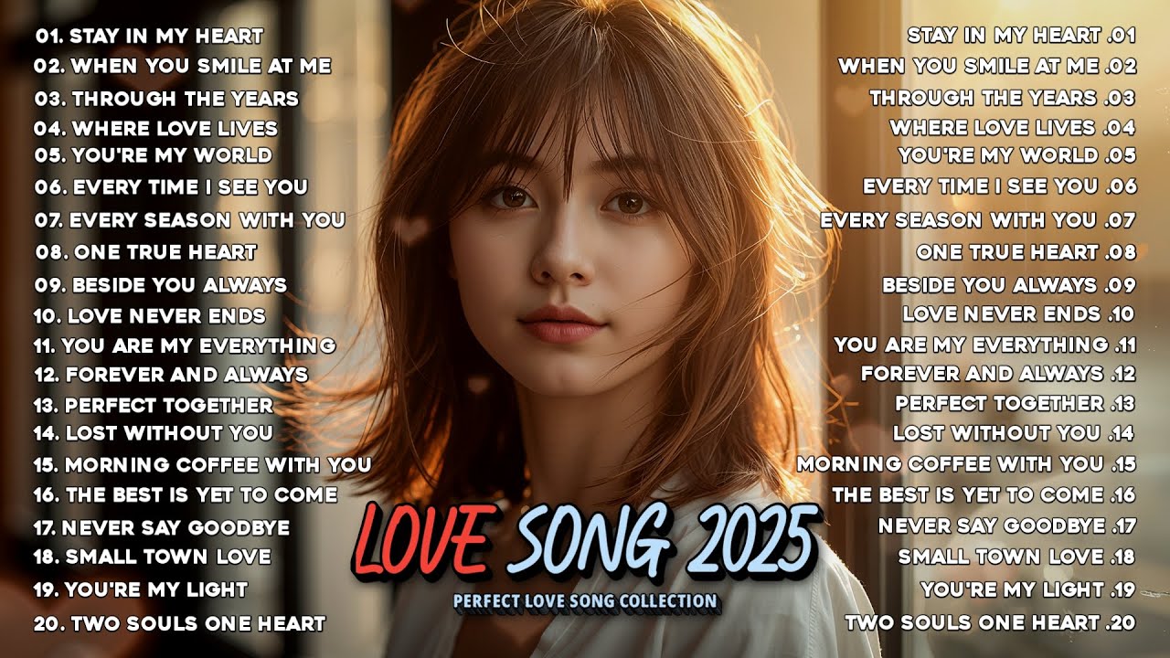 Romantic Love Songs to Relax 2025 🎧 Soft Music Playlist
