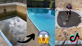 Satisfying Pool Cleaning Videos | TikTok Part 3
