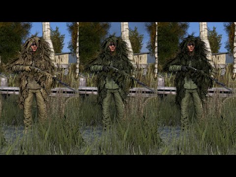 Видео: Крафт Гилика в DayZ (Гили-костюм), Ghilli craft DayZ