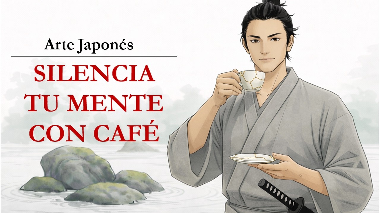 Silencia tu mente con una taza de café | Arte japonés