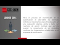 Rendicion de cuentas 2016 del cec iaen