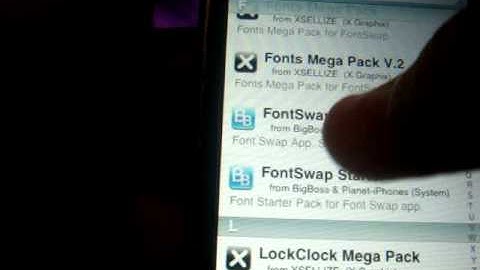 How to change your Font settings on iphone, 3g, ipod touch 1/2 Gen