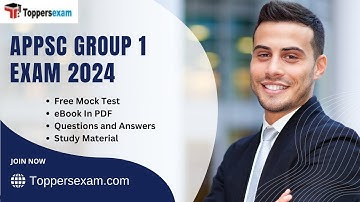 APPSC GROUP 1 Online Test Series 2024, Question Paper, Syllabus 2024