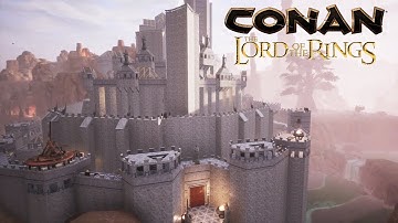 Conan Exiles - Minas Tirith from the Lord of the Rings (Speed Build)