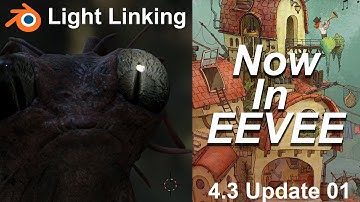 Blender 4.3 Light Linking in Eevee: Game-Changing Feature You NEED to Know!