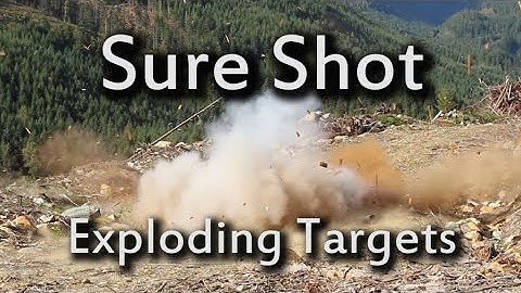 Sure Shot Exploding Targets - Review & Carnage