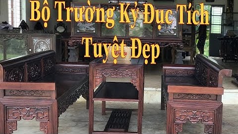 Bộ Bàn Ghế Trường Kỷ Tứ Quý Tuyệt Đẹp | Noithatxuagotien.com
