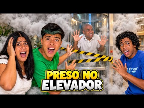 HE GOT STUCK IN THE ELEVATOR! HOW ARE WE GOING TO GET HIM OUT?😱