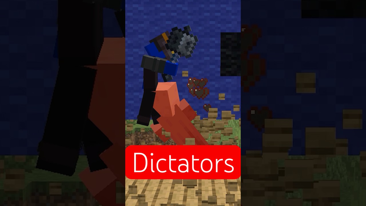 Dictatorships Explained in Minecraft