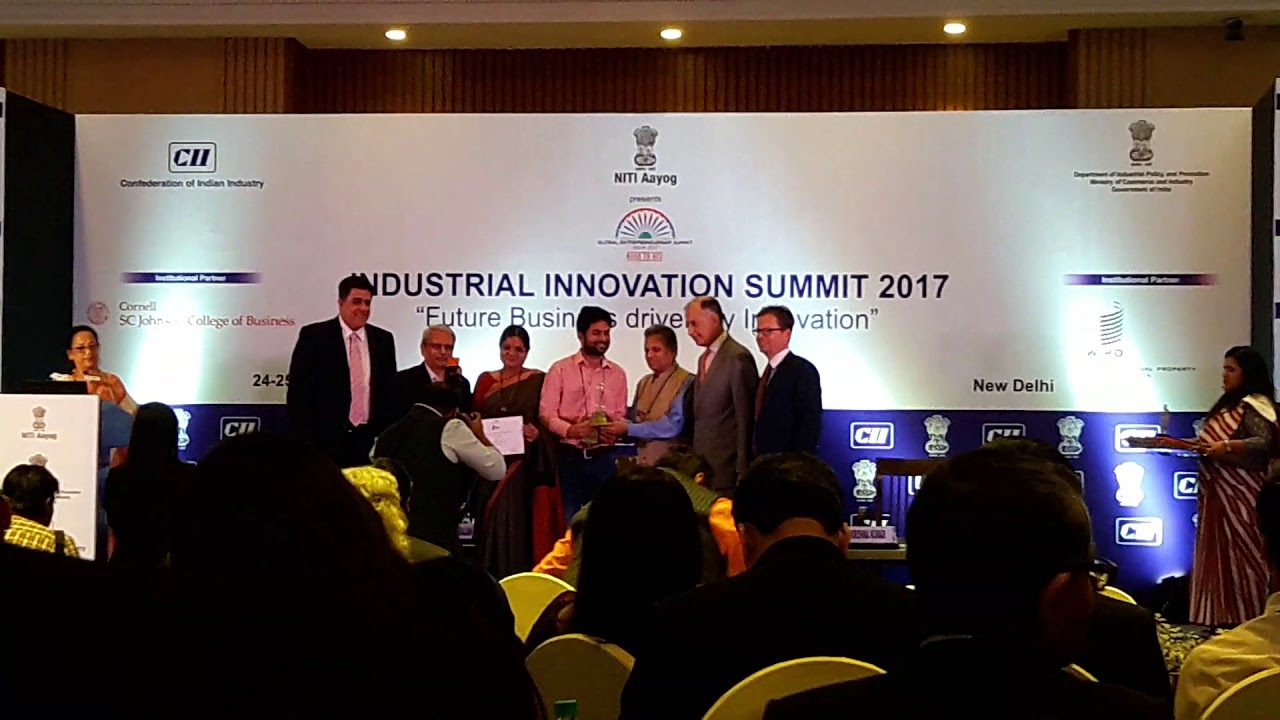 Inntot Technologies Pvt Ltd Cii Industrial Innovation Awards 2017 Youtube