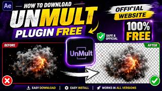 How to Download UnMult Plugin FREE (Official Website) | After Effects 2026