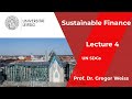 Sustainable finance   lecture 4   un sdgs
