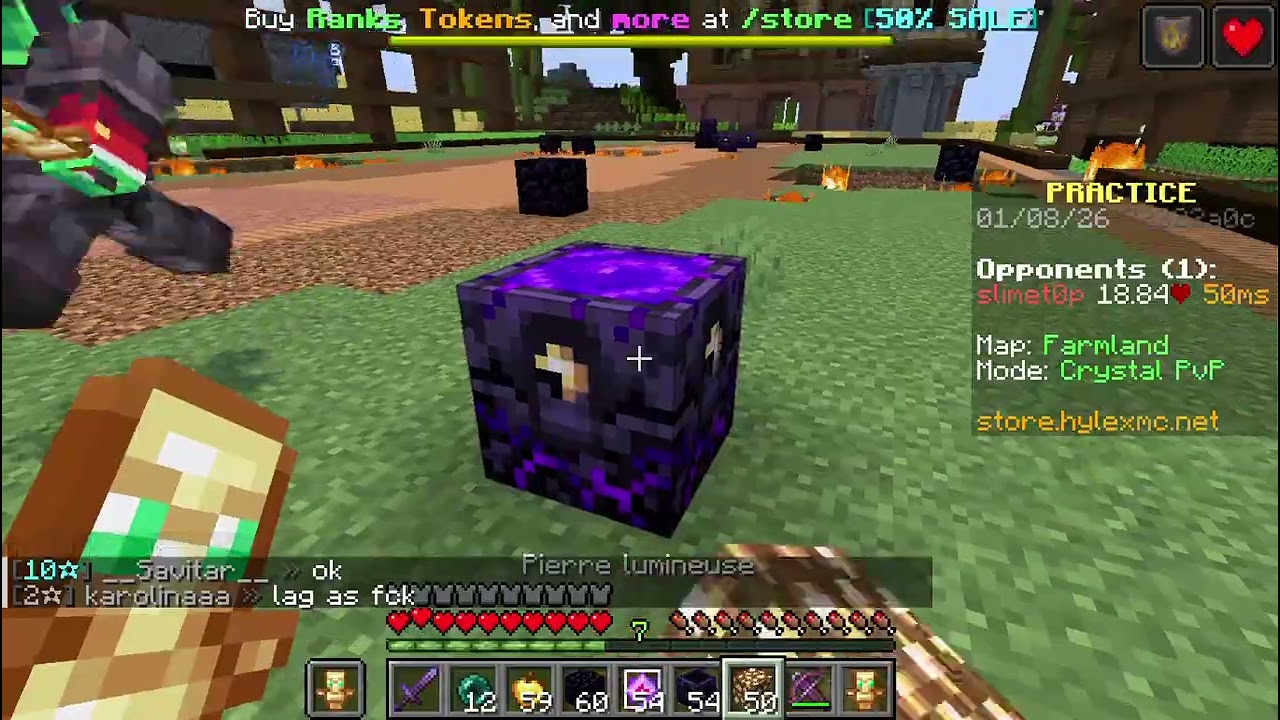 pvpفي ماين كرافت بشدر باك تقييمكم في التعليقات