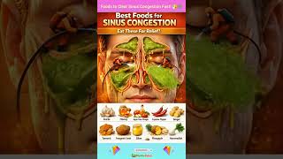 10 Best Foods to Clear Sinus Congestion Fast! 🤧🌿