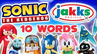 Every Jakks Pacific Sonic The Hedgehog Product In 10 Words Or Less!