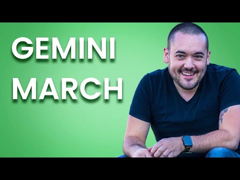 Gemini You are so lucky to have this new beginning! March 2024
