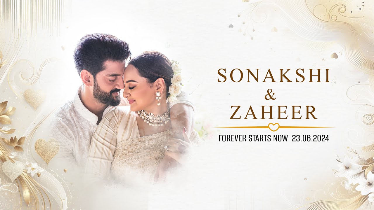 Sonakshi and Zaheer Wedding Video... Love WON ❤️