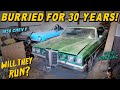 Will Two Buried Cars RUN &amp; DRIVE After 30+ YEARS??