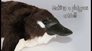 Making a Platypus Artdoll!