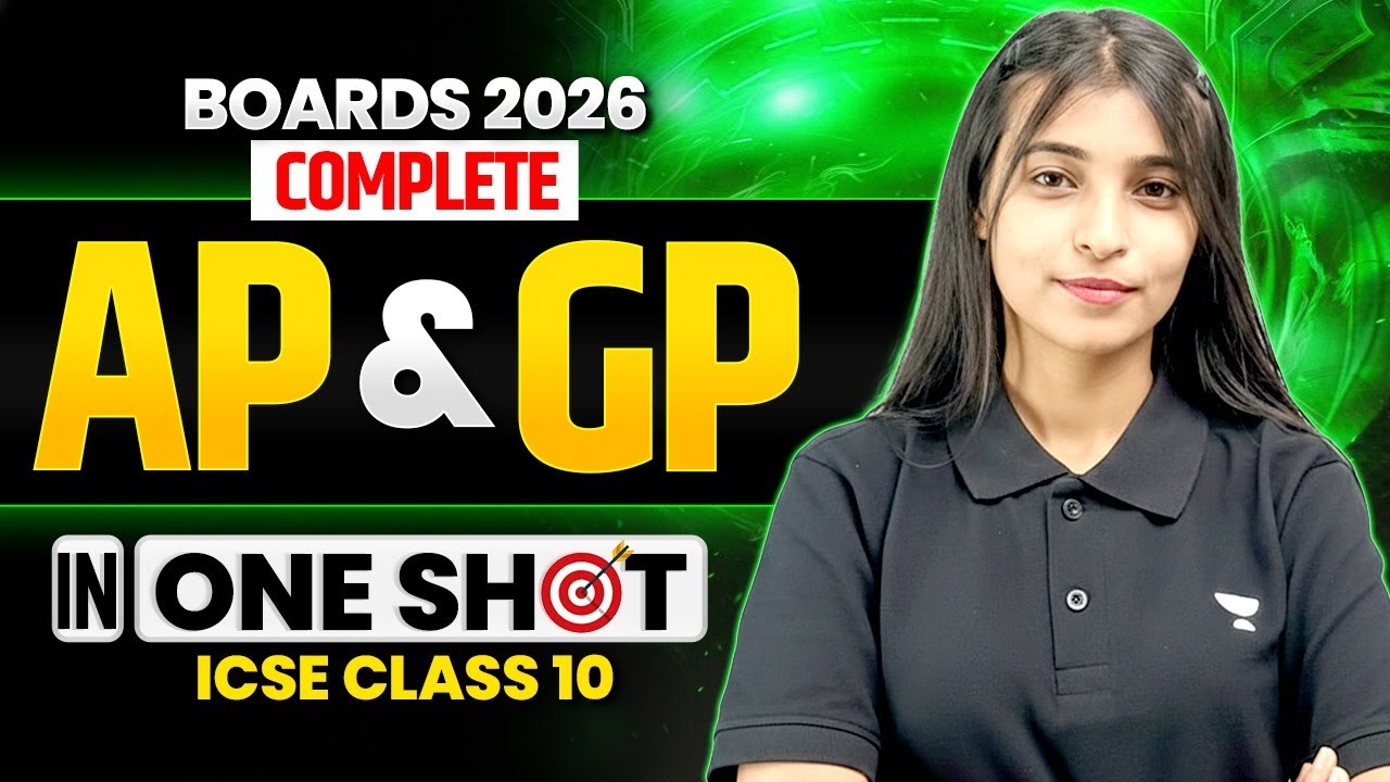 Complete Arithmetic & Geometric Progression In One Shot | Class 10 Math ...