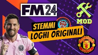 Stemmi E Loghi Originali Per Club E Nazioni Su Fm24 Fmv Logos Football Manager 2024 Tutorial Mod