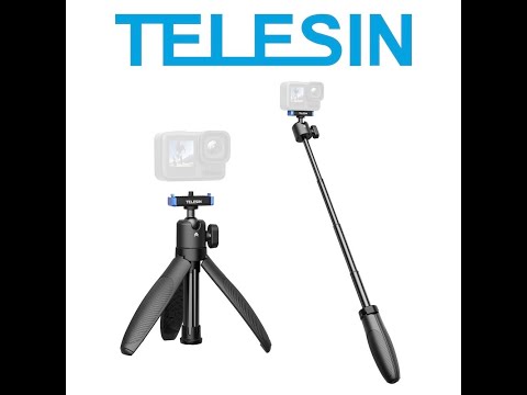 🎥 TELESIN Magnetic Quick Release Mini Tripod Selfie Stick for GoPro HERO 13 — Video review, click xem trên YouTube