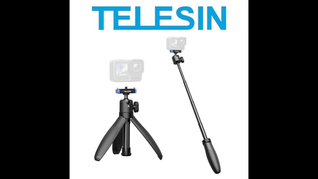 🎥 TELESIN Magnetic Quick Release Mini Tripod Selfie Stick for GoPro HERO 13 — Video review, click xem trên YouTube