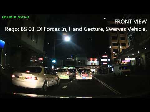 NSW Rego BS03EX, Lane Changing and Defective Vehicle