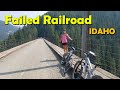 Hiawatha Bike Trail – 10 Train Tunnels + 7 Trestles – Historic Idaho Route!