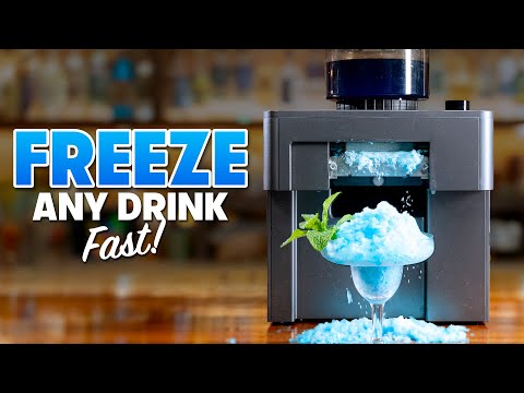 Unique Machine Creates Snow Cones From Any Drink You Want