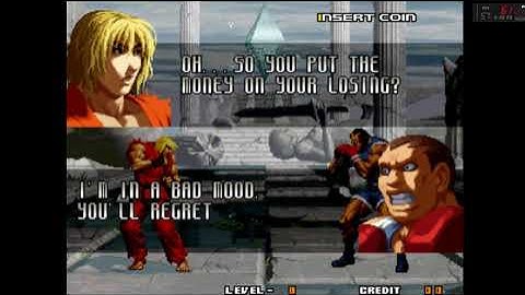 SVC CHAOS: SNK vs CAPCOM - (ARCADE) - [KEN] - LEVEL 8 - PLAYTHROUGH