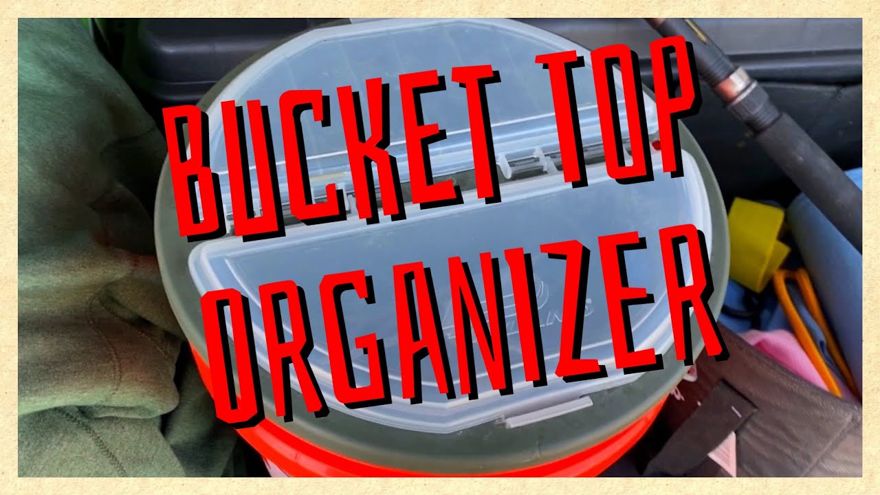 Plano Bucket Top Organizer - Tackle Box - Quick Review 