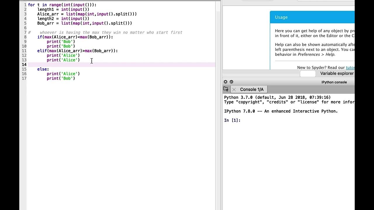 A. Game with Cards Educational Codeforces Round 129 (Rated for Div. 2