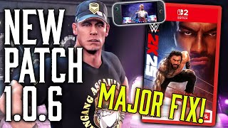 Good News For Wwe 2K25 On Nintendo Switch 2 - New Patch Fixes Major Bug
