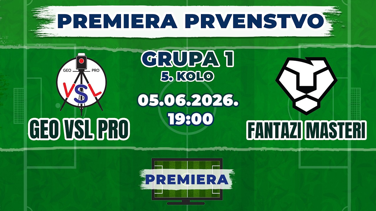 Snimak utakmice GEO VSL PRO – FANTAZI MASTERI