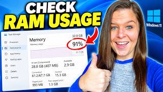 How to Check RAM Usage in Windows 11 See What’s Using Your Memory