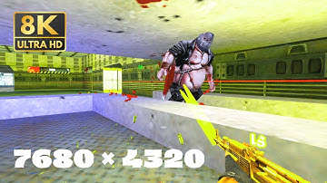 8K RESOLUTION IN CS 1.6 [7680 × 4320]