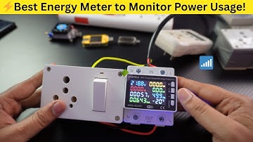 Smart WiFi Energy Meter Review: Best Energy Meters to Monitor Voltage, Current & Power Usage!⚡🤔
