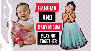 Hangma And Baby Misum Playing !!! [ PROD RFLOWBEATZ ]