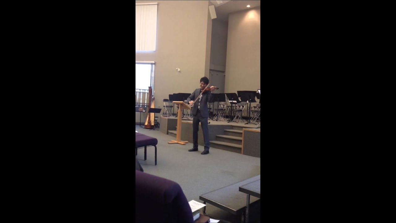 My Tribute - To God Be The Glory ~ Violin:Ryo Fusamae