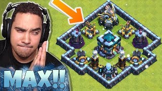 FULLY MAXED TH13 REVEALED!! (REACTION VIDEO) Clash of clans update!