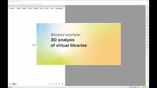 Example 3D Analysis Of Virtual Libraries